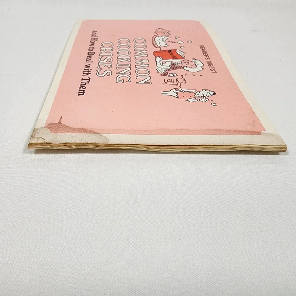 VINTAGE Reader's Digest Common Cooking Crises & How to Deal w/ Them Booklet 1973